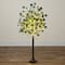 4ft. Pre-Lit Artificial Eucalyptus Tree with Warm White LED Lights